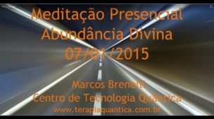 Meditação Presencial Abundância Divina - Terapia Quântica Atlantis