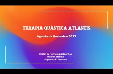 Agenda de Novembr de 2022 – Palestras, Cursos – criando um Novo Mundo